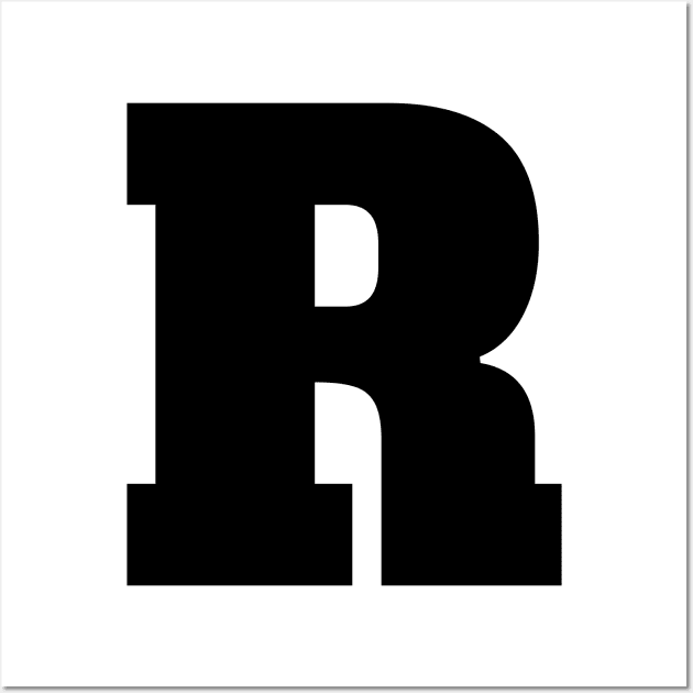 Alphabet R (Uppercase letter r), Letter R - Letter R - Posters and